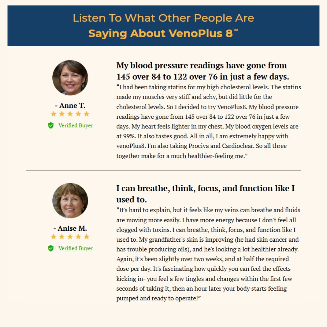 VenoPlus 8™ One-Time Offer